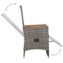 Juego de comedor para jardín de 5 piezas gris de , Conjuntos de jardín - Ref: Foro24-3068761, Precio: 643,39 €, Descuento: %