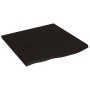 Tablero de mesa madera roble tratada marrón oscuro 60x60x2 cm de , Tableros para mesas - Ref: Foro24-3156413, Precio: 44,84 €...