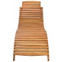Tumbonas 2 unidades con cojines madera maciza de acacia de , Tumbonas - Ref: Foro24-3077369, Precio: 363,42 €, Descuento: %