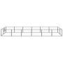 Perrera acero 12 m² negra de , Casetas y cercados para perros - Ref: Foro24-3082113, Precio: 301,67 €, Descuento: %