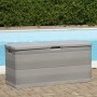 Caja de almacenamiento de jardín gris 117x45x56 cm de , Cajas de almacenaje para exteriores - Ref: Foro24-43709, Precio: 67,5...