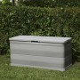 Caja de almacenamiento de jardín gris 117x45x56 cm de , Cajas de almacenaje para exteriores - Ref: Foro24-43709, Precio: 67,5...