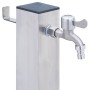 Fuente de agua para jardín acero inoxidable cuadrada 100 cm de , Sistemas de riego - Ref: Foro24-364499, Precio: 52,86 €, Des...
