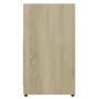 Armario de baño madera contrachapada color roble 60x33x61 cm de , Muebles de baño - Ref: Foro24-802573, Precio: 43,08 €, Desc...