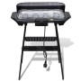 Barbacoa rectangular eléctrica con soporte BBQ de jardín de , Barbacoas - Ref: Foro24-40977, Precio: 64,18 €, Descuento: %