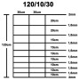 Valla de jardín de acero galvanizado plateado 50x1,2 m de , Paneles de vallas - Ref: Foro24-149485, Precio: 86,70 €, Descuent...