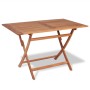 Conjunto de comedor de jardín 5 piezas madera maciza de teca de , Conjuntos de jardín - Ref: Foro24-44683, Precio: 513,66 €, ...