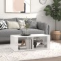 Mesa de centro madera contrachapada blanco brillo 100x50x36 cm de , Mesas de centro - Ref: Foro24-816522, Precio: 46,95 €, De...