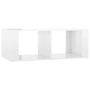 Mesa de centro madera contrachapada blanco brillo 100x50x36 cm de , Mesas de centro - Ref: Foro24-816522, Precio: 46,95 €, De...