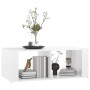 Mesa de centro madera contrachapada blanco brillo 100x50x36 cm de , Mesas de centro - Ref: Foro24-816522, Precio: 46,95 €, De...