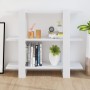 Estantería/divisor de espacios blanco 100x30x87 cm de , Librerías y estanterías - Ref: Foro24-811547, Precio: 45,50 €, Descue...