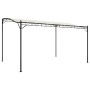 Toldo acero y tela color crema 4x3 m 180 g/m² de , Carpas y cenadores - Ref: Foro24-362394, Precio: 224,58 €, Descuento: %
