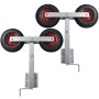 Set de 2 soportes de doble rueda de remolque de barco 59-84 cm de , Tráilers para barcos - Ref: Foro24-141551, Precio: 139,66...