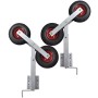 Set de 2 soportes de doble rueda de remolque de barco 59-84 cm de , Tráilers para barcos - Ref: Foro24-141551, Precio: 139,66...