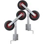 Set de 2 soportes de doble rueda de remolque de barco 59-84 cm de , Tráilers para barcos - Ref: Foro24-141551, Precio: 139,66...