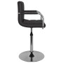 Sillas de comedor giratorias 6 unidades cuero sintético negro de , Sillas de comedor - Ref: Foro24-3087897, Precio: 369,21 €,...