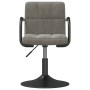 Sillas de comedor giratorias 4 unidades terciopelo gris claro de , Sillas de comedor - Ref: Foro24-3087919, Precio: 254,50 €,...