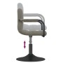Sillas de comedor giratorias 4 unidades terciopelo gris claro de , Sillas de comedor - Ref: Foro24-3087919, Precio: 254,50 €,...