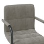 Sillas de comedor giratorias 4 unidades terciopelo gris claro de , Sillas de comedor - Ref: Foro24-3087919, Precio: 254,50 €,...