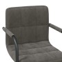 Sillas de comedor giratorias 6 unidades terciopelo gris oscuro de , Sillas de comedor - Ref: Foro24-3087931, Precio: 382,43 €...