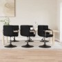 Sillas de comedor giratorias 6 unidades terciopelo negro de , Sillas de comedor - Ref: Foro24-3087927, Precio: 385,76 €, Desc...