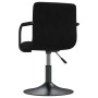 Sillas de comedor giratorias 6 unidades terciopelo negro de , Sillas de comedor - Ref: Foro24-3087927, Precio: 385,76 €, Desc...