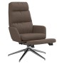 Sillón de relax con reposapiés tela gris taupe de , Sillones - Ref: Foro24-3097533, Precio: 127,24 €, Descuento: %