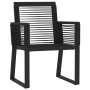 Juego de comedor para jardín 3 piezas negro de , Conjuntos de jardín - Ref: Foro24-3099155, Precio: 311,84 €, Descuento: %