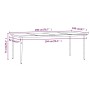 Juego de comedor para jardín 9 piezas con cojines gris y negro de , Conjuntos de jardín - Ref: Foro24-3099316, Precio: 699,17...