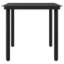 Juego de comedor de jardín 3 piezas con cojines gris y negro de , Conjuntos de jardín - Ref: Foro24-3099335, Precio: 234,68 €...