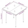 Juego de comedor de jardín 5 piezas con cojines negro de , Conjuntos de jardín - Ref: Foro24-3099342, Precio: 302,79 €, Descu...