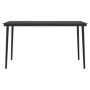 Juego de comedor para jardín 5 piezas con cojines gris y negro de , Conjuntos de jardín - Ref: Foro24-3099349, Precio: 379,94...