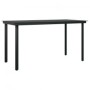Juego de comedor para jardín 5 piezas con cojines gris y negro de , Conjuntos de jardín - Ref: Foro24-3099337, Precio: 406,92...