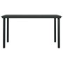 Juego de comedor para jardín 5 piezas con cojines gris y negro de , Conjuntos de jardín - Ref: Foro24-3099361, Precio: 608,44...