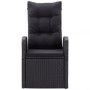 Juego de comedor de jardín 5 piezas con cojines negro de , Conjuntos de jardín - Ref: Foro24-3099492, Precio: 778,59 €, Descu...