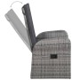 Juego de comedor de jardín 9 pzas con cojines gris de , Conjuntos de jardín - Ref: Foro24-3099490, Precio: 1,00 €, Descuento: %