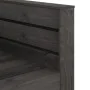 Muebles de jardín palets 2 pzas madera de pino impregnada gris de vidaXL, Sofás modulares de exterior - Ref: Foro24-316199, P...