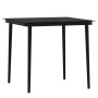 Juego de comedor de jardín 3 piezas con cojines negro de , Conjuntos de jardín - Ref: Foro24-3099541, Precio: 371,88 €, Descu...