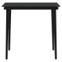 Juego de comedor de jardín 3 piezas con cojines negro de , Conjuntos de jardín - Ref: Foro24-3099541, Precio: 371,88 €, Descu...