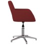 Sillas de comedor giratorias 2 unidades tela rojo tinto de , Sillas de comedor - Ref: Foro24-3103033, Precio: 149,17 €, Descu...