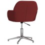 Sillas de comedor giratorias 2 unidades tela rojo tinto de , Sillas de comedor - Ref: Foro24-3103033, Precio: 149,17 €, Descu...
