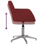 Sillas de comedor giratorias 2 unidades tela rojo tinto de , Sillas de comedor - Ref: Foro24-3103033, Precio: 149,17 €, Descu...