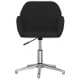 Sillas de comedor giratorias 2 unidades tela negro de , Sillas de comedor - Ref: Foro24-3103038, Precio: 164,51 €, Descuento: %