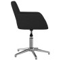 Sillas de comedor giratorias 2 unidades tela negro de , Sillas de comedor - Ref: Foro24-3103038, Precio: 164,51 €, Descuento: %
