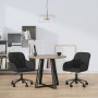 Sillas de comedor giratorias 2 uds terciopelo negro de , Sillas de comedor - Ref: Foro24-3103427, Precio: 214,38 €, Descuento: %
