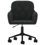 Sillas de comedor giratorias 2 uds terciopelo negro de , Sillas de comedor - Ref: Foro24-3103427, Precio: 214,38 €, Descuento: %