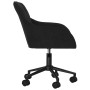 Sillas de comedor giratorias 2 uds terciopelo negro de , Sillas de comedor - Ref: Foro24-3103427, Precio: 214,38 €, Descuento: %