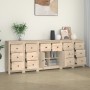 Aparador de madera maciza de pino 230x35x80 cm de , Aparadores - Ref: Foro24-3114089, Precio: 402,05 €, Descuento: %