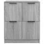 Aparadores 2 uds madera contrachapada gris Sonoma 60x30x70 cm de , Aparadores - Ref: Foro24-3115810, Precio: 118,01 €, Descue...