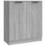 Aparadores 3 piezas madera contrachapada gris Sonoma de , Aparadores - Ref: Foro24-3115850, Precio: 131,71 €, Descuento: %